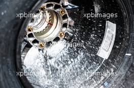 Pirelli tyre washed. 16.11.2013. Formula 1 World Championship, Rd 18, United States Grand Prix, Austin, Texas, USA, Qualifying Day.