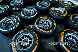 Pirelli tyres. 16.11.2013. Formula 1 World Championship, Rd 18, United States Grand Prix, Austin, Texas, USA, Qualifying Day.