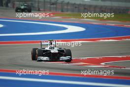 Valtteri Bottas (FIN) Williams FW35. 16.11.2013. Formula 1 World Championship, Rd 18, United States Grand Prix, Austin, Texas, USA, Qualifying Day.