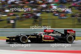 Heikki Kovalainen (FIN) Lotus F1 E21. 16.11.2013. Formula 1 World Championship, Rd 18, United States Grand Prix, Austin, Texas, USA, Qualifying Day.