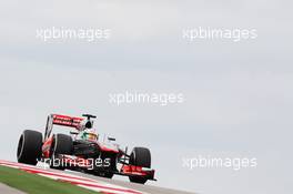 Sergio Perez (MEX) McLaren MP4-28. 16.11.2013. Formula 1 World Championship, Rd 18, United States Grand Prix, Austin, Texas, USA, Qualifying Day.
