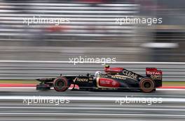 Romain Grosjean (FRA), Lotus F1 Team  16.11.2013. Formula 1 World Championship, Rd 18, United States Grand Prix, Austin, Texas, USA, Qualifying Day.