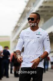 Lewis Hamilton (GBR) Mercedes AMG F1. 16.11.2013. Formula 1 World Championship, Rd 18, United States Grand Prix, Austin, Texas, USA, Qualifying Day.