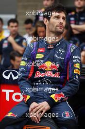 Mark Webber (AUS) Red Bull Racing at a team photograph. 17.11.2013. Formula 1 World Championship, Rd 18, United States Grand Prix, Austin, Texas, USA, Race Day.
