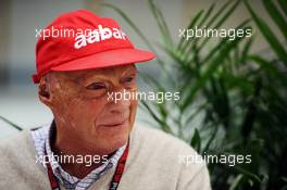Niki Lauda (AUT) Mercedes Non-Executive Chairman. 17.11.2013. Formula 1 World Championship, Rd 18, United States Grand Prix, Austin, Texas, USA, Race Day.