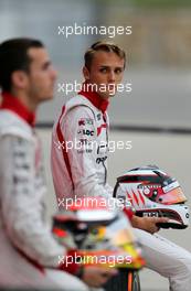 Max Chilton (GBR), Marussia F1 Team and Jules Bianchi (FRA), Marussia Formula One Team   17.11.2013. Formula 1 World Championship, Rd 18, United States Grand Prix, Austin, Texas, USA, Race Day.