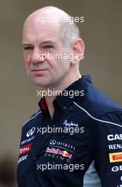 Adrian Newey (GBR) Red Bull Racing Chief Technical Officer 17.11.2013. Formula 1 World Championship, Rd 18, United States Grand Prix, Austin, Texas, USA, Race Day.
