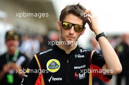 Romain Grosjean (FRA) Lotus F1 Team. 17.11.2013. Formula 1 World Championship, Rd 18, United States Grand Prix, Austin, Texas, USA, Race Day.