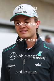 Nico Rosberg (GER) Mercedes AMG F1. 14.11.2013. Formula 1 World Championship, Rd 18, United States Grand Prix, Austin, Texas, USA, Preparation Day.