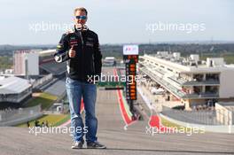 Sebastian Vettel (GER) Red Bull Racing. 14.11.2013. Formula 1 World Championship, Rd 18, United States Grand Prix, Austin, Texas, USA, Preparation Day.