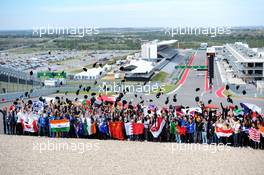 The F1 in Schools finalists. 14.11.2013. Formula 1 World Championship, Rd 18, United States Grand Prix, Austin, Texas, USA, Preparation Day.