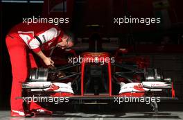 Scuderia Ferrari mechanics 14.11.2013. Formula 1 World Championship, Rd 18, United States Grand Prix, Austin, Texas, USA, Preparation Day.