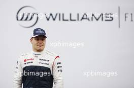 Valtteri Bottas (FIN) Williams. 19.02.2013. Williams FW35 Launch, Barcelona, Spain.