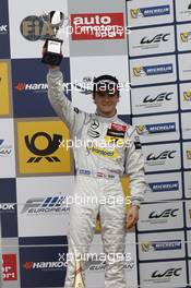 3rd Lucas Auer (AUT) PREMA POWERTEAM Dallara F312 Mercedes 13.04.2013. FIA F3 European Championship 2013, Round 2, Race 2, Silverstone, Great Britain