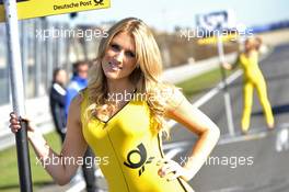 grid girl 28.09.2013. FIA F3 European Championship 2013, Round 8, Race 1, Circuit Park Zandvoort, Netherlands