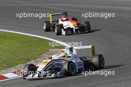 Alexander Sims (GBR) THREEBOND WITH T-SPORT Dallara F312 Threebond Nissan 28.09.2013. FIA F3 European Championship 2013, Round 8, Race 1, Circuit Park Zandvoort, Netherlands