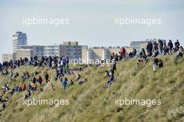 spectators, dunes, landscape, impression 28.09.2013. FIA F3 European Championship 2013, Round 8, Race 1, Circuit Park Zandvoort, Netherlands
