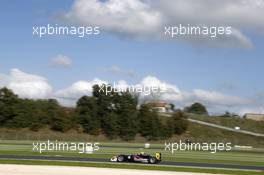 Daniil Kvyat (RUS) CARLIN Dallara F312 Volkswagen 11.10.2013. FIA F3 European Championship 2013, Round 9, Testing, Vallelunga, Italy