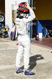 Lucas Auer (AUT) PREMA POWERTEAM Dallara F312 Mercedes 11.10.2013. FIA F3 European Championship 2013, Round 9, Testing, Vallelunga, Italy