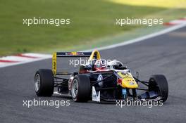 Daniil Kvyat (RUS) CARLIN Dallara F312 Volkswagen 12.10.2013. FIA F3 European Championship 2013, Round 9, Race 1, Vallelunga, Italy