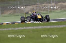 Daniil Kvyat (RUS) CARLIN Dallara F312 Volkswagen 13.10.2013. FIA F3 European Championship 2013, Round 9, Race 3, Vallelunga, Italy