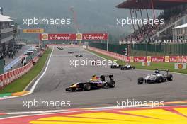 Race 2, Daniil Kvyat (RUS) MW Arden 25.08.2013. GP3 Series, Rd 6, Spa-Francorchamps, Belgium, Sunday.