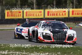 René Rast (GER), Niki Mayr-Melnhof (AUT), Audi R8 LMS Ultra, Belgian Audi Club Team 29-01.03-04.2013. FIA GT Series, Nogaro, France.