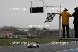 René Rast (GER), Niki Mayr-Melnhof (AUT), Audi R8 LMS Ultra, Belgian Audi Club Team 29-01.03-04.2013. FIA GT Series, Nogaro, France.