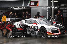 René Rast (GER), Niki Mayr-Melnhof (AUT), Audi R8 LMS Ultra, Belgian Audi Club Team 29-01.03-04.2013. FIA GT Series, Nogaro, France.