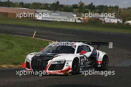 René Rast (GER), Niki Mayr-Melnhof (AUT), Audi R8 LMS Ultra, Belgian Audi Club Team 29-01.03-04.2013. FIA GT Series, Nogaro, France.