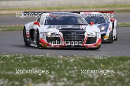 René Rast (GER), Niki Mayr-Melnhof (AUT), Audi R8 LMS Ultra, Belgian Audi Club Team 29-01.03-04.2013. FIA GT Series, Nogaro, France.