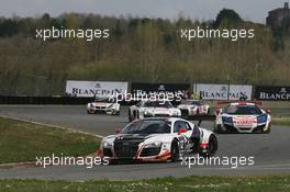 René Rast (GER), Niki Mayr-Melnhof (AUT), Audi R8 LMS Ultra, Belgian Audi Club Team 29-01.03-04.2013. FIA GT Series, Nogaro, France.