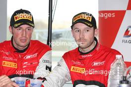 René Rast (GER), Niki Mayr-Melnhof (AUT), Audi R8 LMS Ultra, Belgian Audi Club Team 29-01.03-04.2013. FIA GT Series, Nogaro, France.