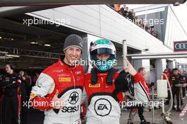 René Rast (GER), Niki Mayr-Melnhof (AUT), Audi R8 LMS Ultra, Belgian Audi Club Team 29-01.03-04.2013. FIA GT Series, Nogaro, France.