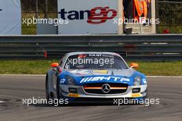 Maximilian Buhk (DEU) Alon Day (ISR) Mercedes SLS AMG GT3, HTP Gravity Charouz 05.07.2013. FIA GT Series, Rd 3, Zandvoort, Holland, Friday.