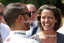 Lewis Hamilton (GBR) Mercedes AMG F1. 13.07.2013. Goodwood Festival of Speed, Goodwood, England.
