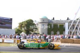 Alex Brundle (GBR) in a Benetton B192. 12.07.2013. Goodwood Festival of Speed, Goodwood, England.