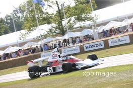 Stoffel Vandoorne (BEL) in a McLaren M23. 12.07.2013. Goodwood Festival of Speed, Goodwood, England.