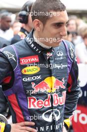 Sebastien Buemi (SUI) Red Bull Racing and Scuderia Toro Rosso Reserve Driver. 12.07.2013. Goodwood Festival of Speed, Goodwood, England.
