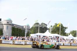 Alex Brundle (GBR) in a Benetton B192. 12.07.2013. Goodwood Festival of Speed, Goodwood, England.