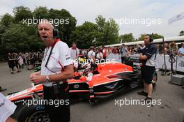 John Booth (GBR) Marussia F1 Team Team Principal. 12.07.2013. Goodwood Festival of Speed, Goodwood, England.