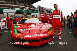 Darryl O'young (CHN), Af Corse, Ferrari 458 Italia  GTE-AM 22.06.2013. Le Mans 24 Hours Race, Le Mans, France, Saturday.