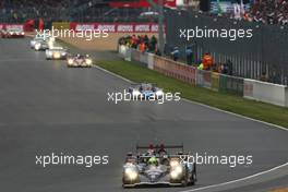 Nick Leventis (GBR), Danny Watts (GBR), Jonny Kane (GBR), Strakka Racing, Hpd Arx 03c- Honda LMP1 22.06.2013. Le Mans 24 Hours Race, Le Mans, France, Saturday.