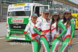 14.07.2013 Nürburgring, Germany, Grid girls, Round 5