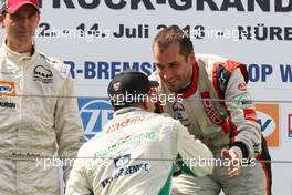 14.07.2013 Nürburgring, Germany, Norbert Kiss (HUN), MAN, Team Oxxo Racing and Jochen Hahn (GER), MAN, Castrol Team Hahn Racing, Round 5