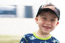 13.07.2013 Nürburgring, Germany, A young fan of Mika Makinen (FIN), MAN , Round 5