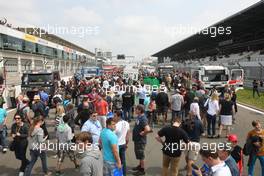 13.07.2013 Nürburgring, Germany, Fans on the grid, Round 5