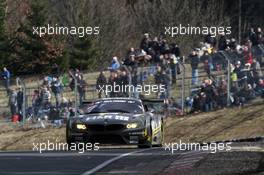 Uwe Alzen, Philipp Wlazik, Alexander Margaritis, Uwe Alzen Automotive, BMW Z4 GT3 12-13.04.2013. VLN DMV 4-Stunden-Rennen, Round 2, Nurburgring, Germany.