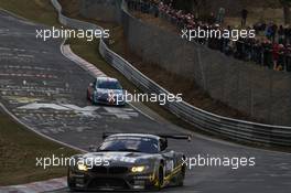 Uwe Alzen, Philipp Wlazik, Alexander Margaritis, Uwe Alzen Automotive, BMW Z4 GT3 12-13.04.2013. VLN DMV 4-Stunden-Rennen, Round 2, Nurburgring, Germany.