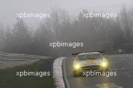 Sven Hannawald, Thorsten Drewes, Lance David Arnold ROWE RACING Mercedes-Benz SLS AMG GT3 26-27.04.2013. VLN ADAC ACAS H&R-Cup, Round 3, Nurburgring, Germany.